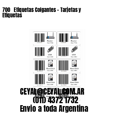 700 ‎ Etiquetas Colgantes – Tarjetas y Etiquetas