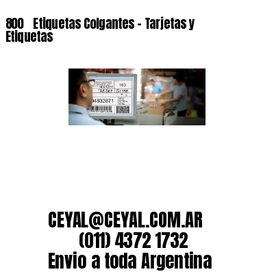 800 ‎ Etiquetas Colgantes – Tarjetas y Etiquetas