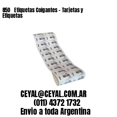 850 ‎ Etiquetas Colgantes – Tarjetas y Etiquetas