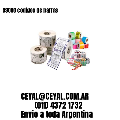 99000 codigos de barras