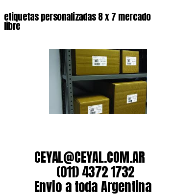 etiquetas personalizadas 8 x 7 mercado libre