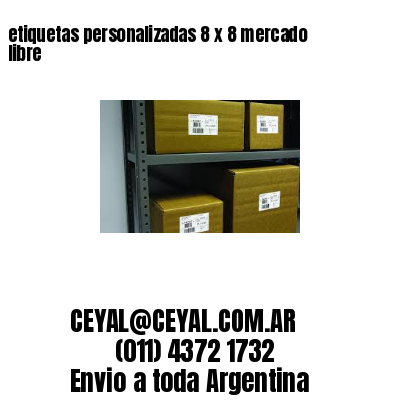 etiquetas personalizadas 8 x 8 mercado libre