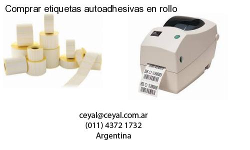 Comprar etiquetas autoadhesivas en rollo