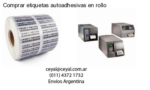 Comprar etiquetas autoadhesivas en rollo