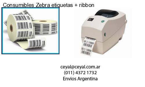 Consumibles Zebra etiquetas   ribbon