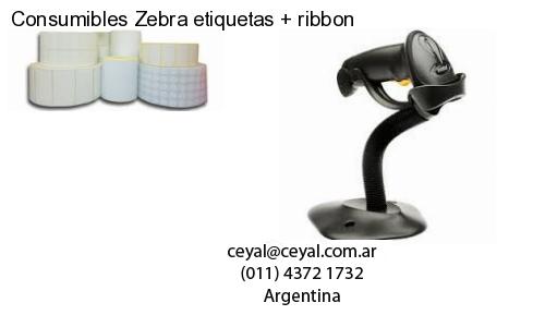 Consumibles Zebra etiquetas   ribbon