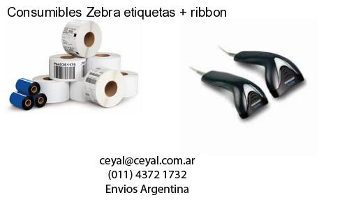 Consumibles Zebra etiquetas   ribbon