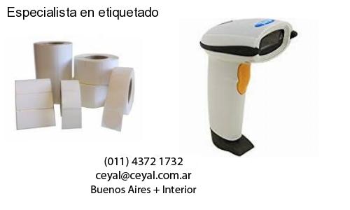 etiquetas  5 x 15  cm