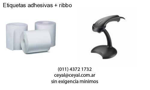 Etiquetas adhesivas   ribbo