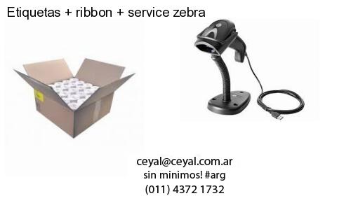 Etiquetas   ribbon   service zebra