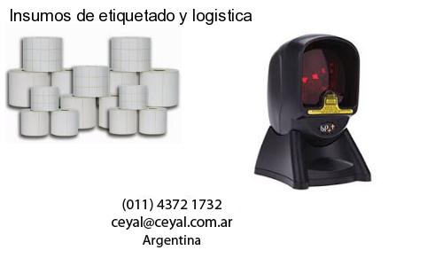 Insumos de etiquetado y logistica