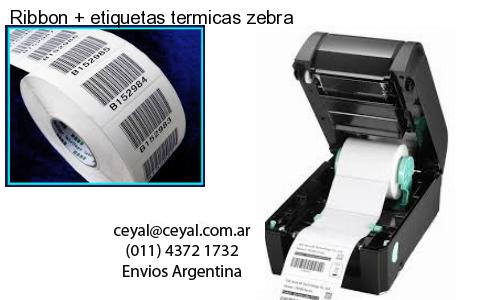 Ribbon   etiquetas termicas zebra