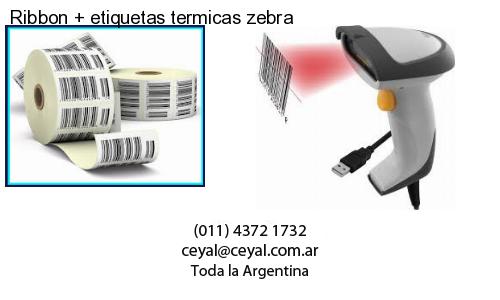 Ribbon   etiquetas termicas zebra