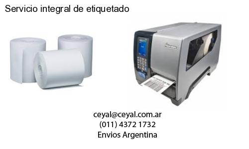 Servicio integral de etiquetado