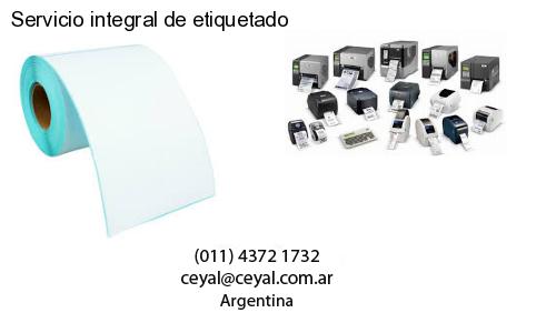 Servicio integral de etiquetado