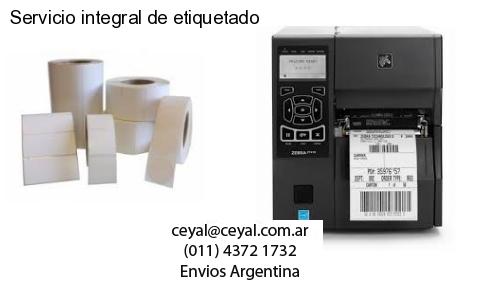 40 x 20 Termicas x 500 etiquetas – Argentina