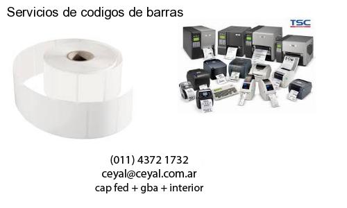 Servicios de codigos de barras