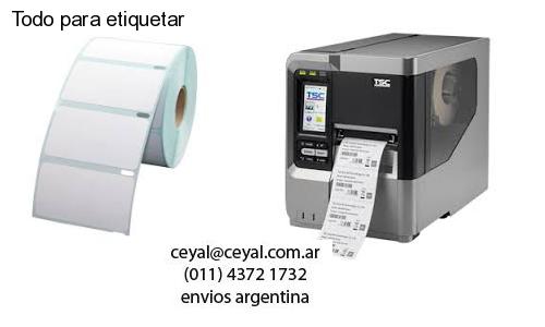 etiquetas  6 x 13  cm