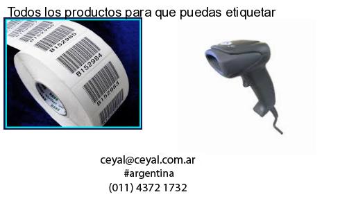 etiquetas  2 x 4  cm
