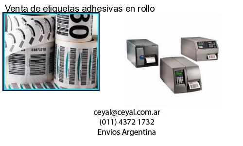 Venta de etiquetas adhesivas en rollo