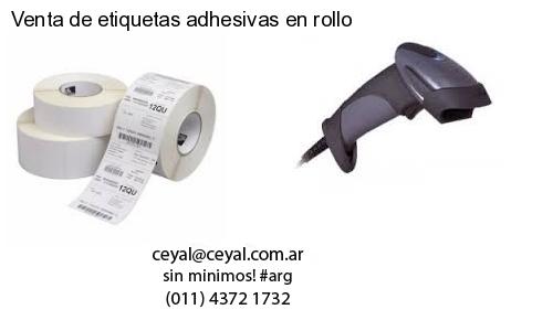 Venta de etiquetas adhesivas en rollo