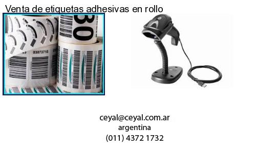 Venta de etiquetas adhesivas en rollo