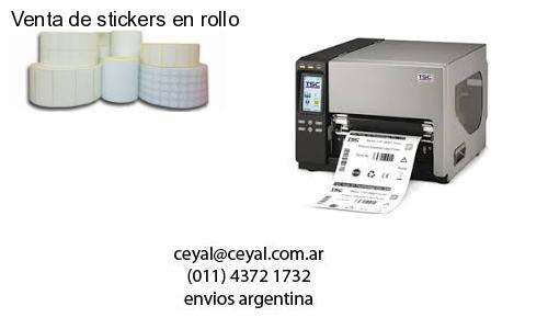 Venta de stickers en rollo