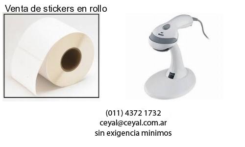 Venta de stickers en rollo