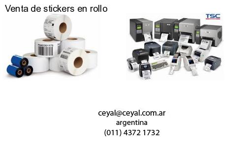 Venta de stickers en rollo