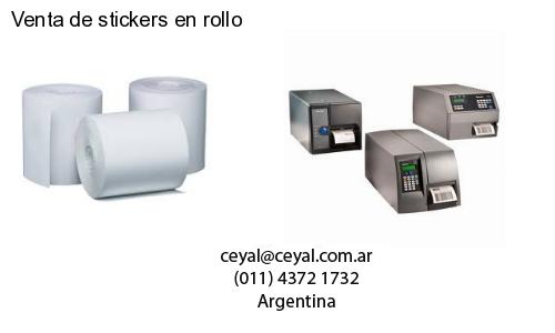 Venta de stickers en rollo