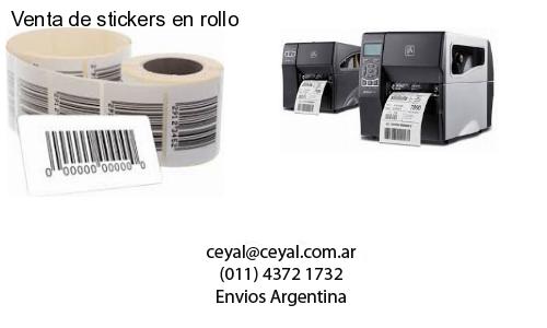 Venta de stickers en rollo