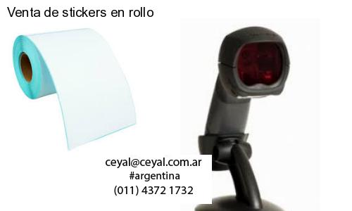 Venta de stickers en rollo