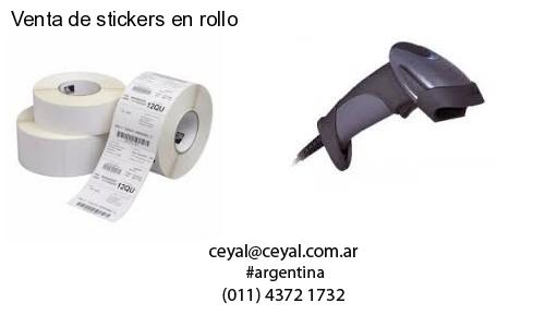 Venta de stickers en rollo