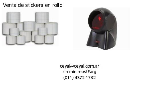 Venta de stickers en rollo