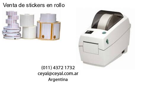 Venta de stickers en rollo