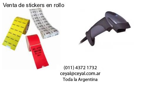 Venta de stickers en rollo