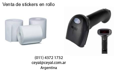 Venta de stickers en rollo