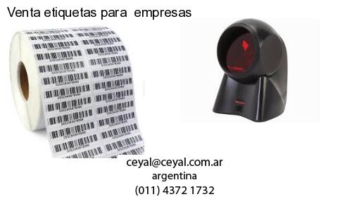 etiquetas  4 x 15  cm