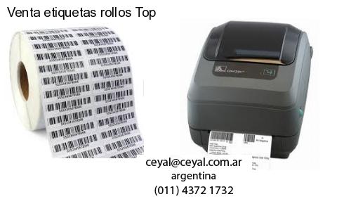 Venta etiquetas rollos Top