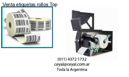 Venta etiquetas rollos Top