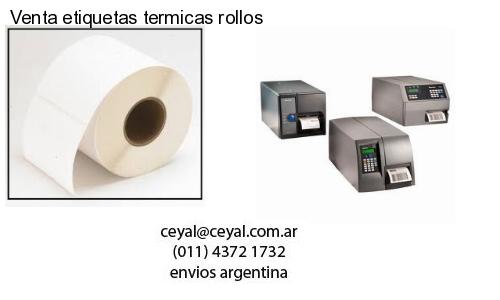 38 X 20 Termicas  x 1000 etiquetas – Argentina