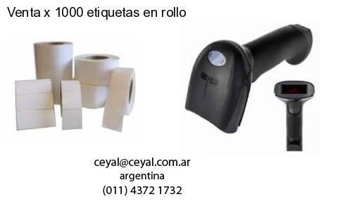 etiquetas  4 x 13  cm