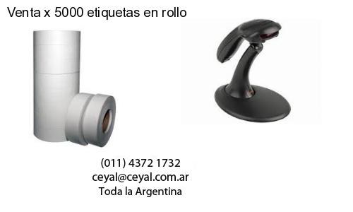 100 x  60 OPP  x 1000 etiquetas – Argentina