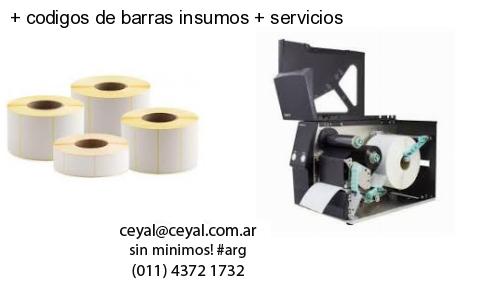   codigos de barras insumos   servicios