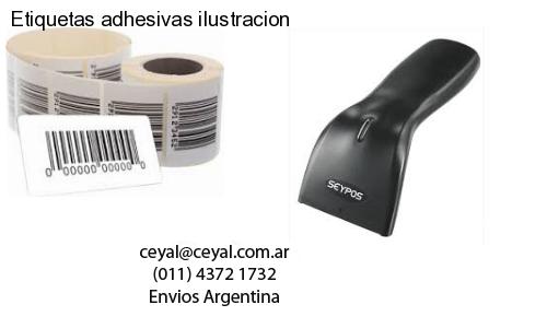 stickers blanco 15 x 8 argentina