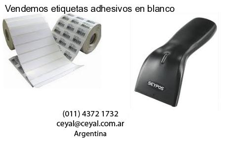 stickers blanco 9 x 4 argentina