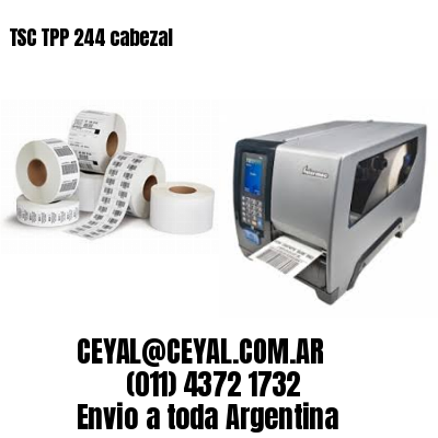 TSC TPP 244 cabezal
