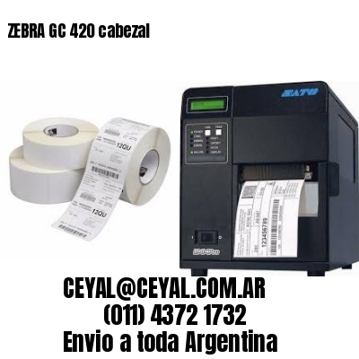 ZEBRA GC 420 cabezal