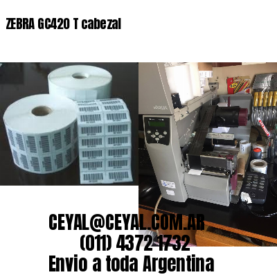 ZEBRA GC420 T cabezal
