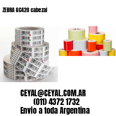 ZEBRA GC420 cabezal